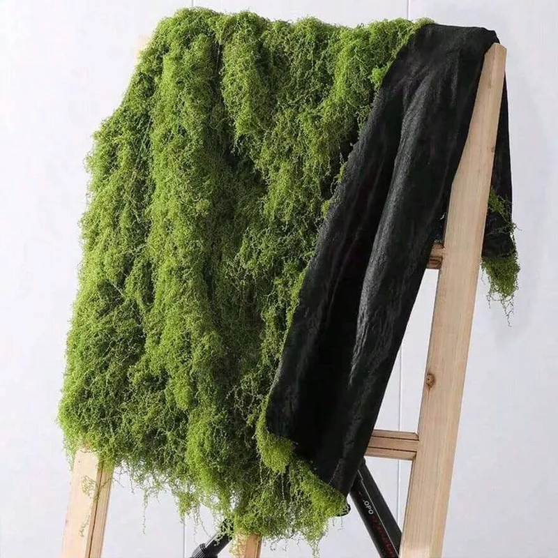 Bonsai Garden Mini - มอสเทียมสำหรับตกแต่งไมโครแลนด์สเคป มอสสนามหญ้า บอนไซ ตกแต่งกระถางต้นไม้ มอสเส้นใยคล้ายผ้าไหม