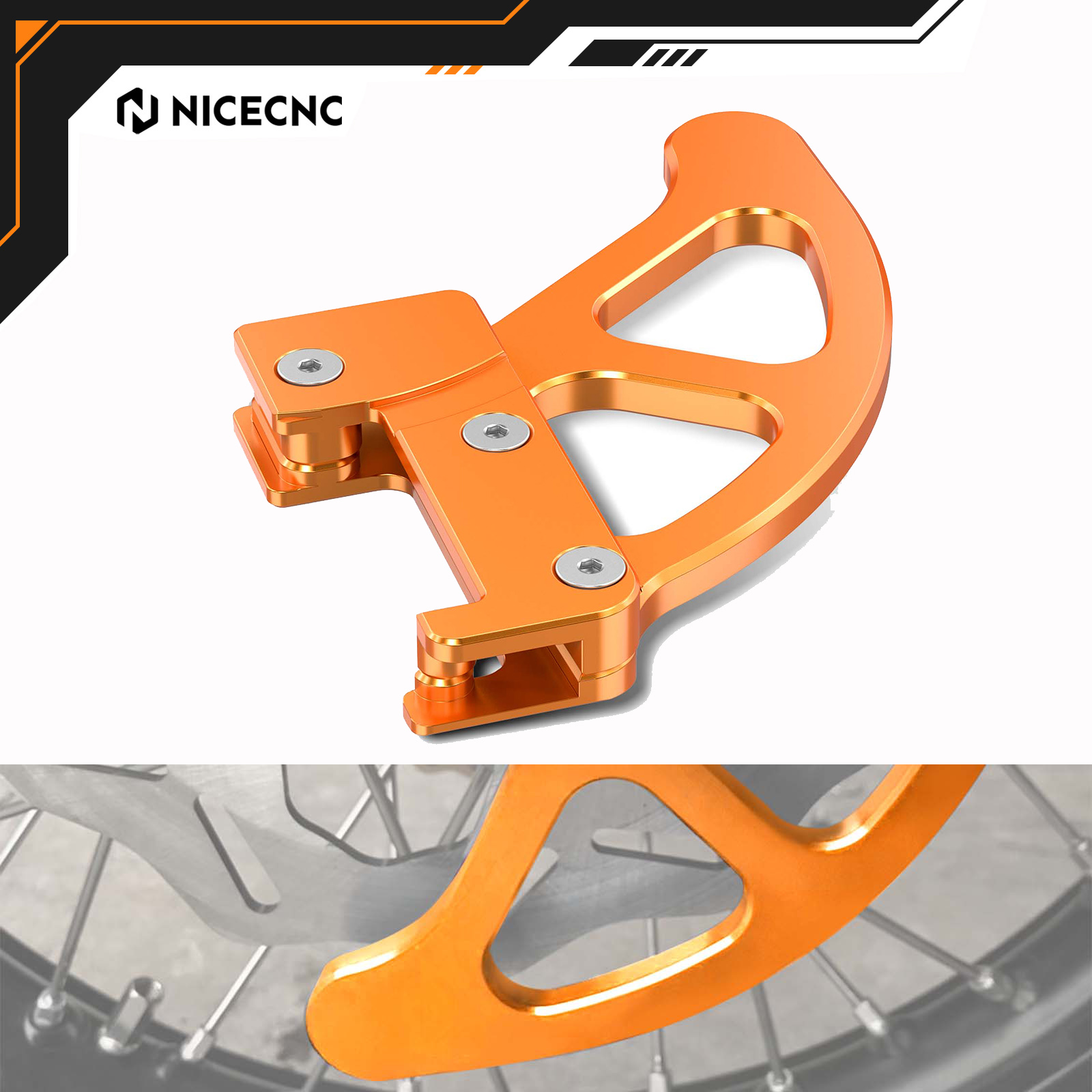 Husqvarna Chainsaw 450 - NICECNCด้านหลังเบรคแผ่นดิสก์สําหรับKTM EXC 300 EXC XCW XCFW