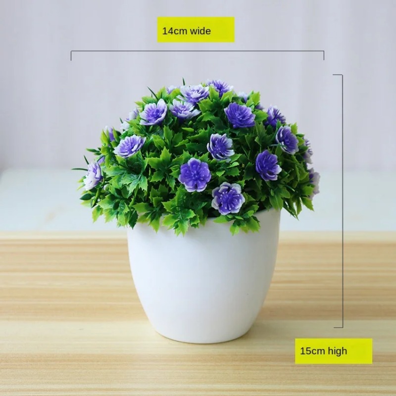 1Pcประดิษฐ์พืชBonsaiดอกไม้พืชด - Bonsai Garden Mini บทวิจารณ์และราคา