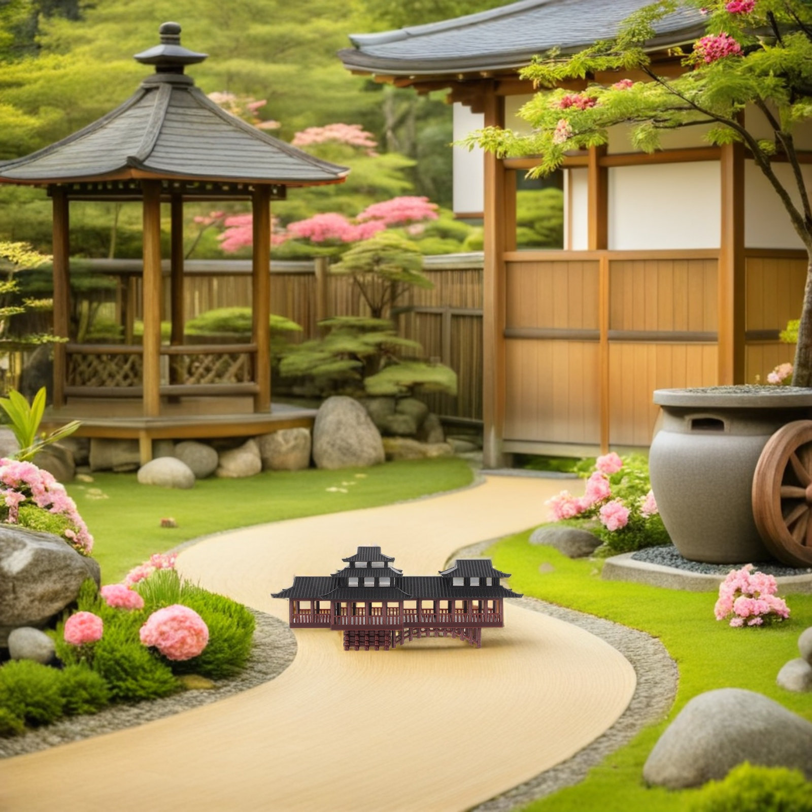 สะพานบอนไซ ของตกแต่งตู้ปลา สวน - Bonsai Garden Decor บทวิจารณ์และราคา