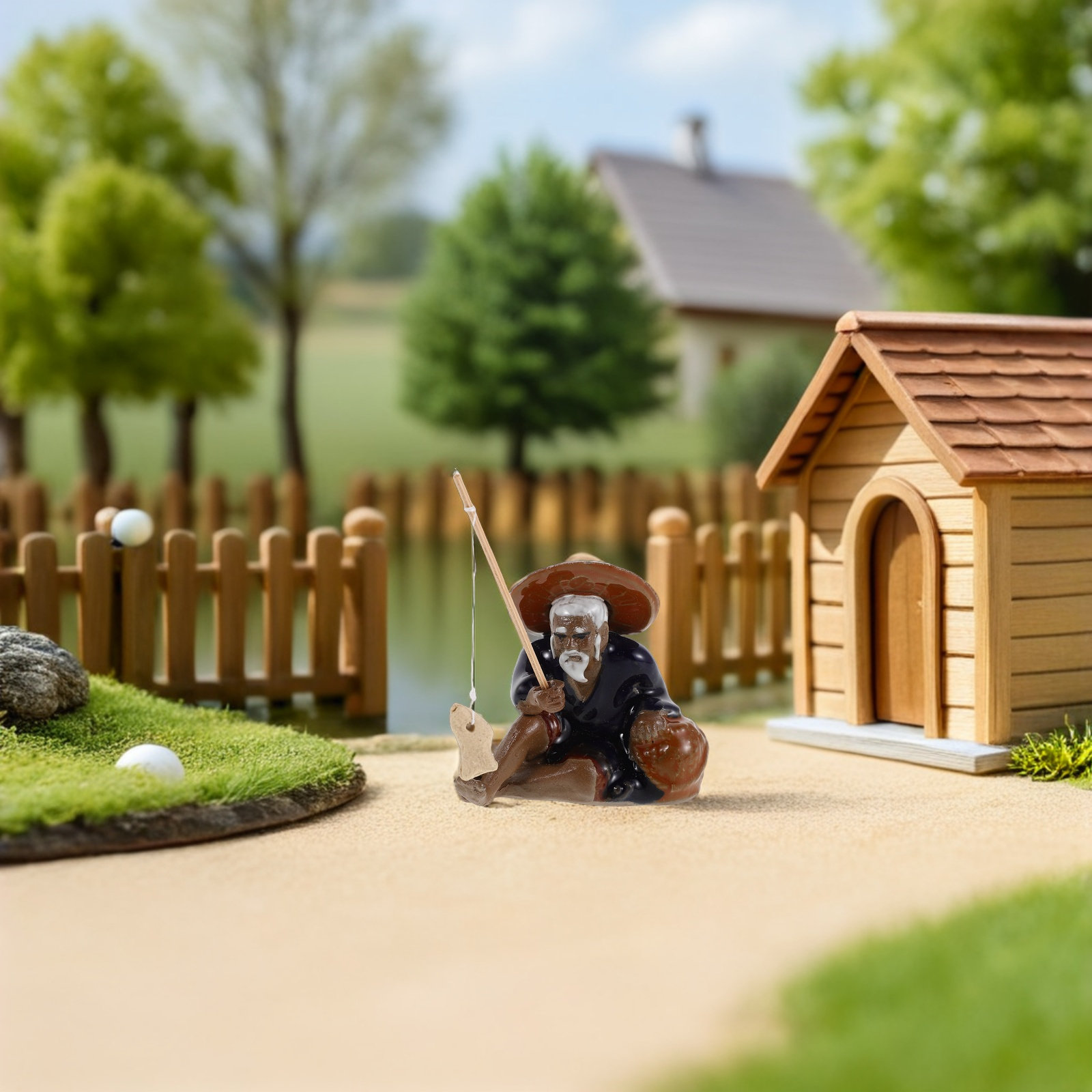 ของตกแต่งภูมิทัศน์ขนาดเล็ก 2 ช - Bonsai Garden Set Up บทวิจารณ์และราคา
