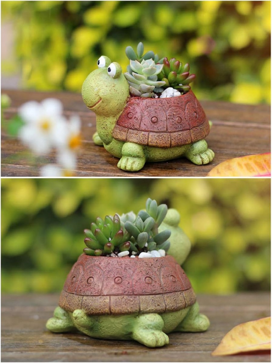 ที่ปลูกต้นไม้บอนไซรูปเต่าน่ารั - Bonsai Garden For Desk บทวิจารณ์และราคา