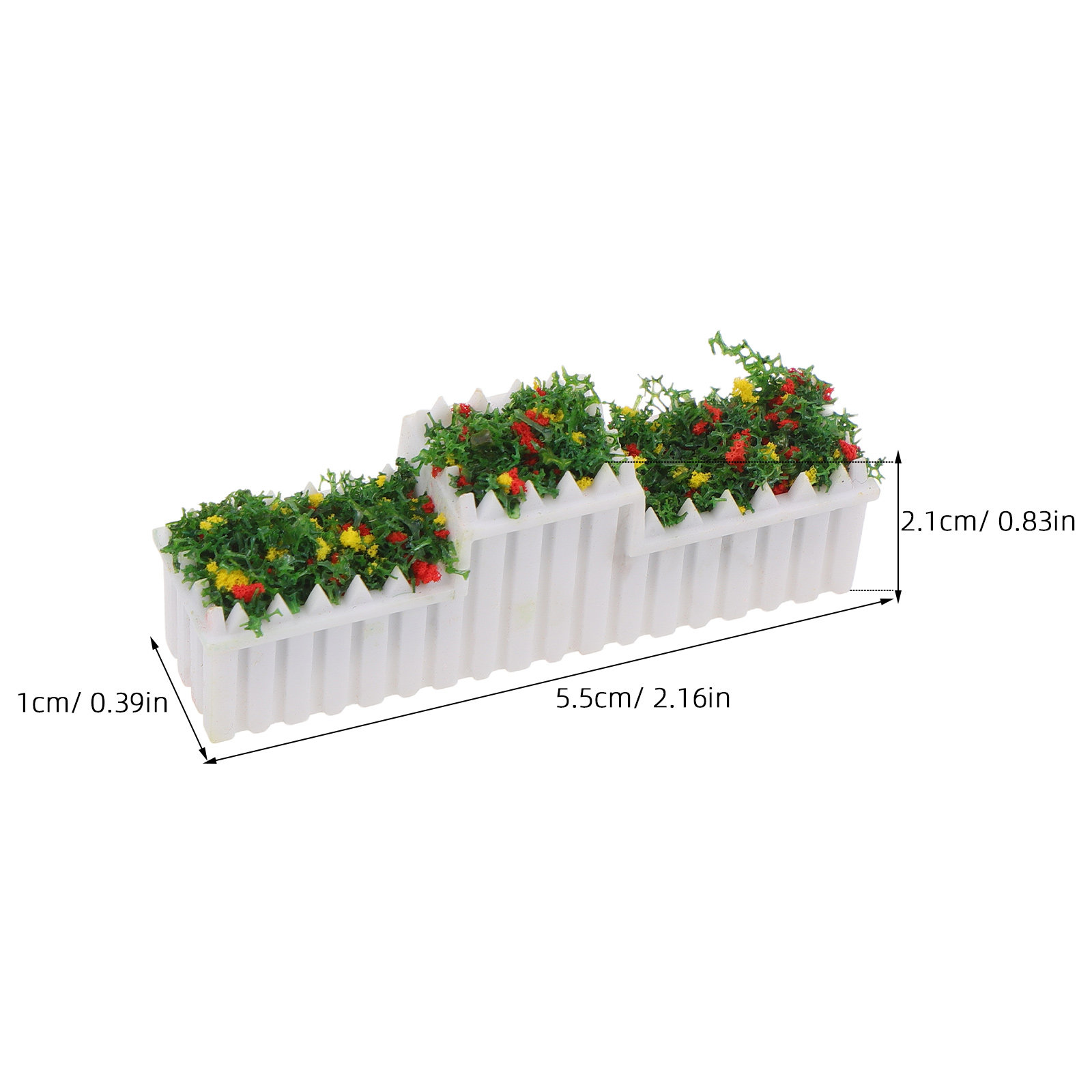 ต้นบอนไซจิ๋ว 6 ชิ้น แบบจำลองต้ - Bonsai Garden For Desk บทวิจารณ์และราคา