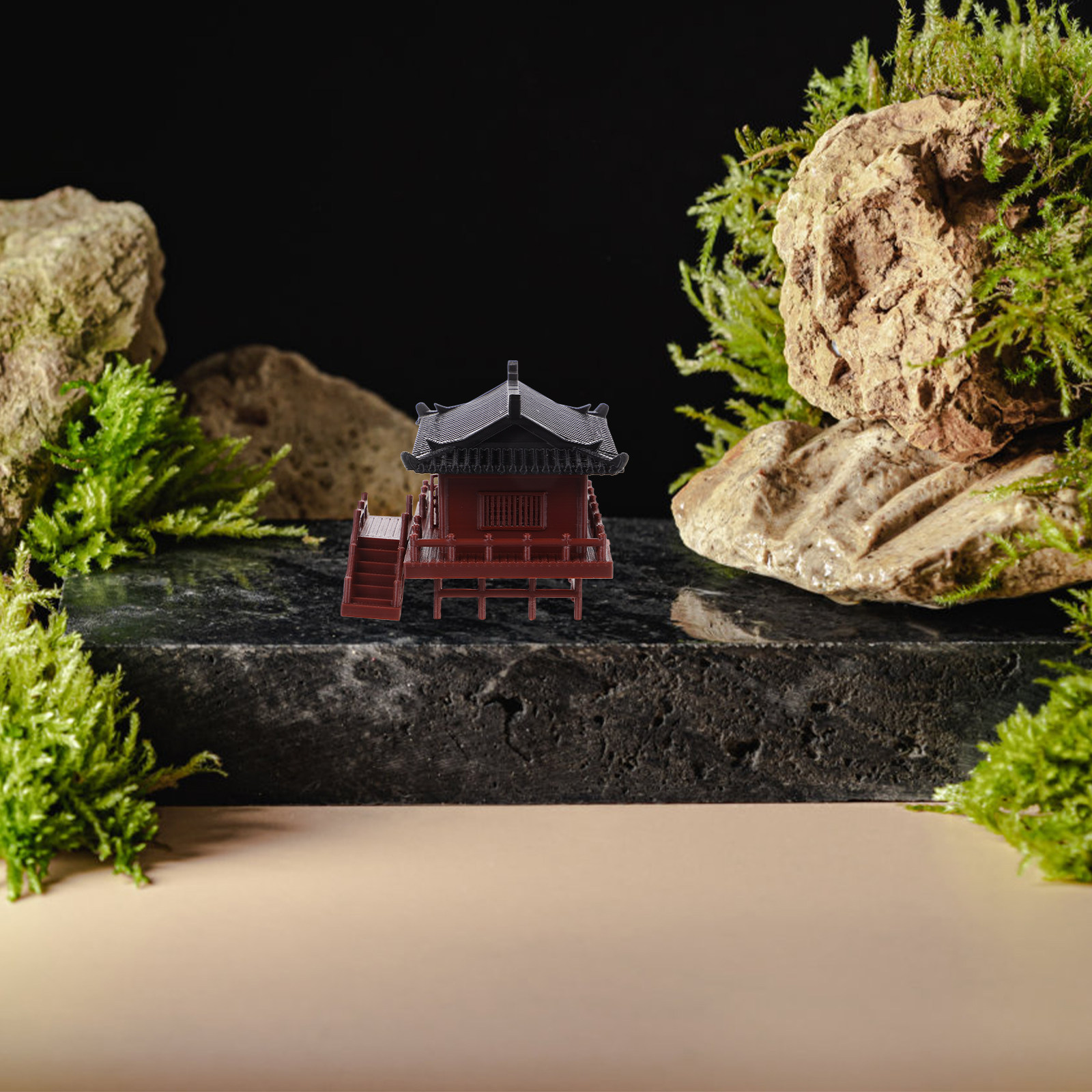 ศาลาจำลองขนาดเล็กที่สมจริงสำหร - Bonsai Garden Set Up บทวิจารณ์และราคา