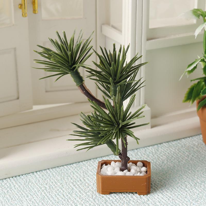 ต้นสนจำลองขนาด 1/12 จำนวน 1 ชิ - Bonsai Garden Decor บทวิจารณ์และราคา