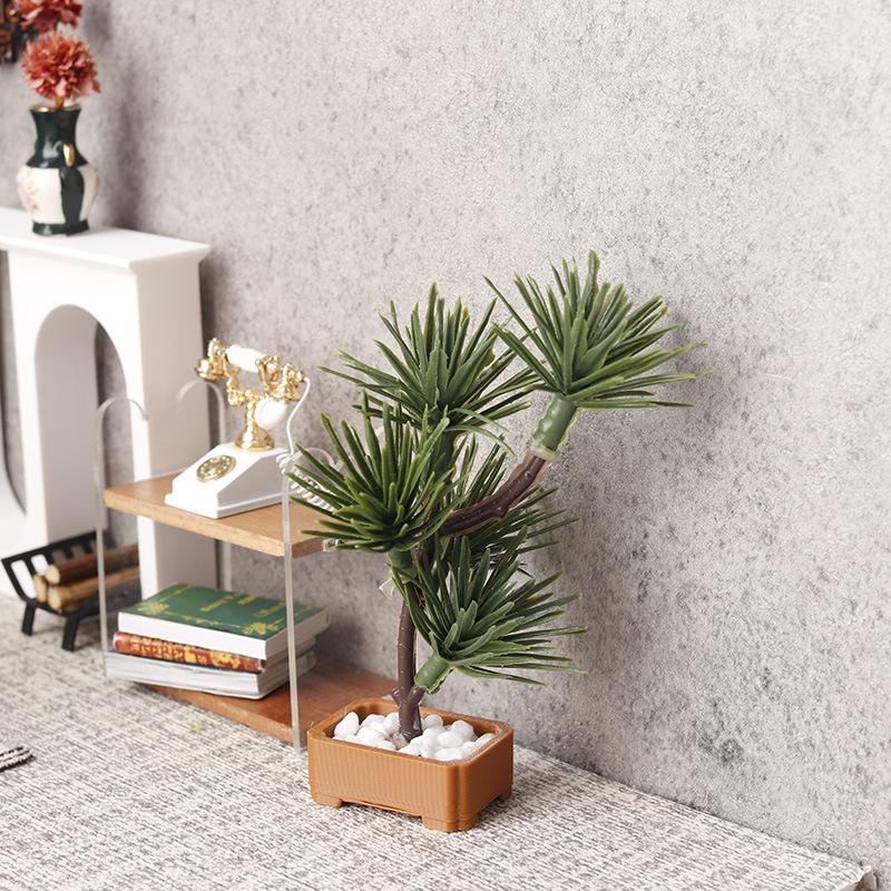 ต้นสนจำลองขนาด 1/12 จำนวน 1 ชิ - Bonsai Garden Decor บทวิจารณ์และราคา