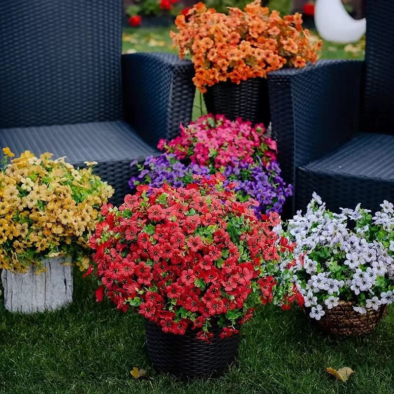 ดอกไม้ประดิษฐ์ต้นยูคาลิปตัสสีม - Bonsai Garden Festival บทวิจารณ์และราคา
