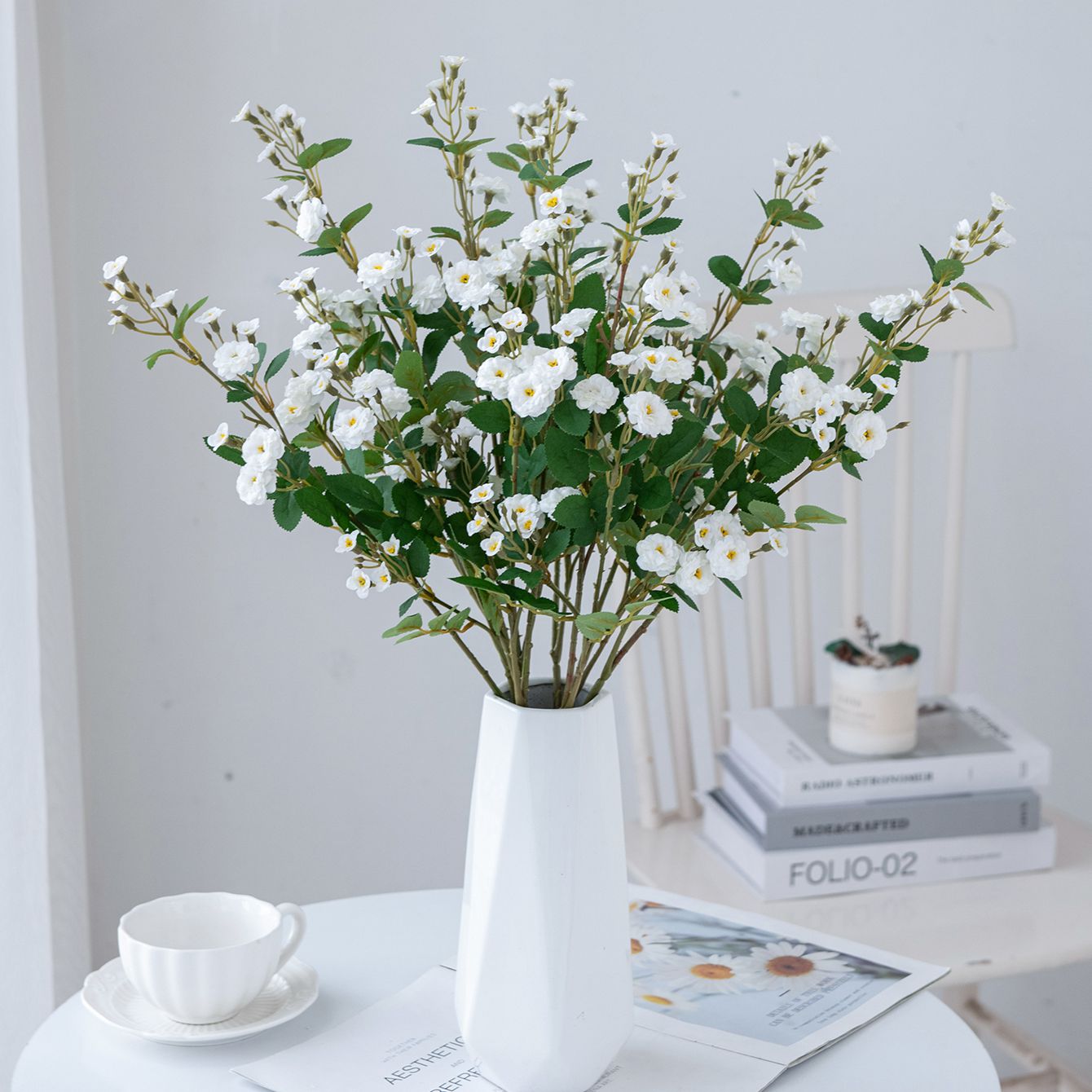ดอกไม้ประดิษฐ์ทำมือ ดอกเดซี่ ต - Bonsai Garden Festival บทวิจารณ์และราคา