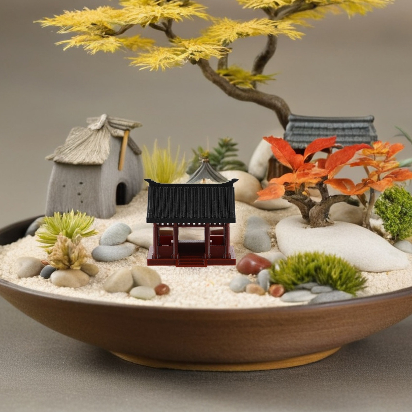 ศาลาเอเชีย ประติมากรรม ศาลาขนา - Bonsai Garden Set Up บทวิจารณ์และราคา
