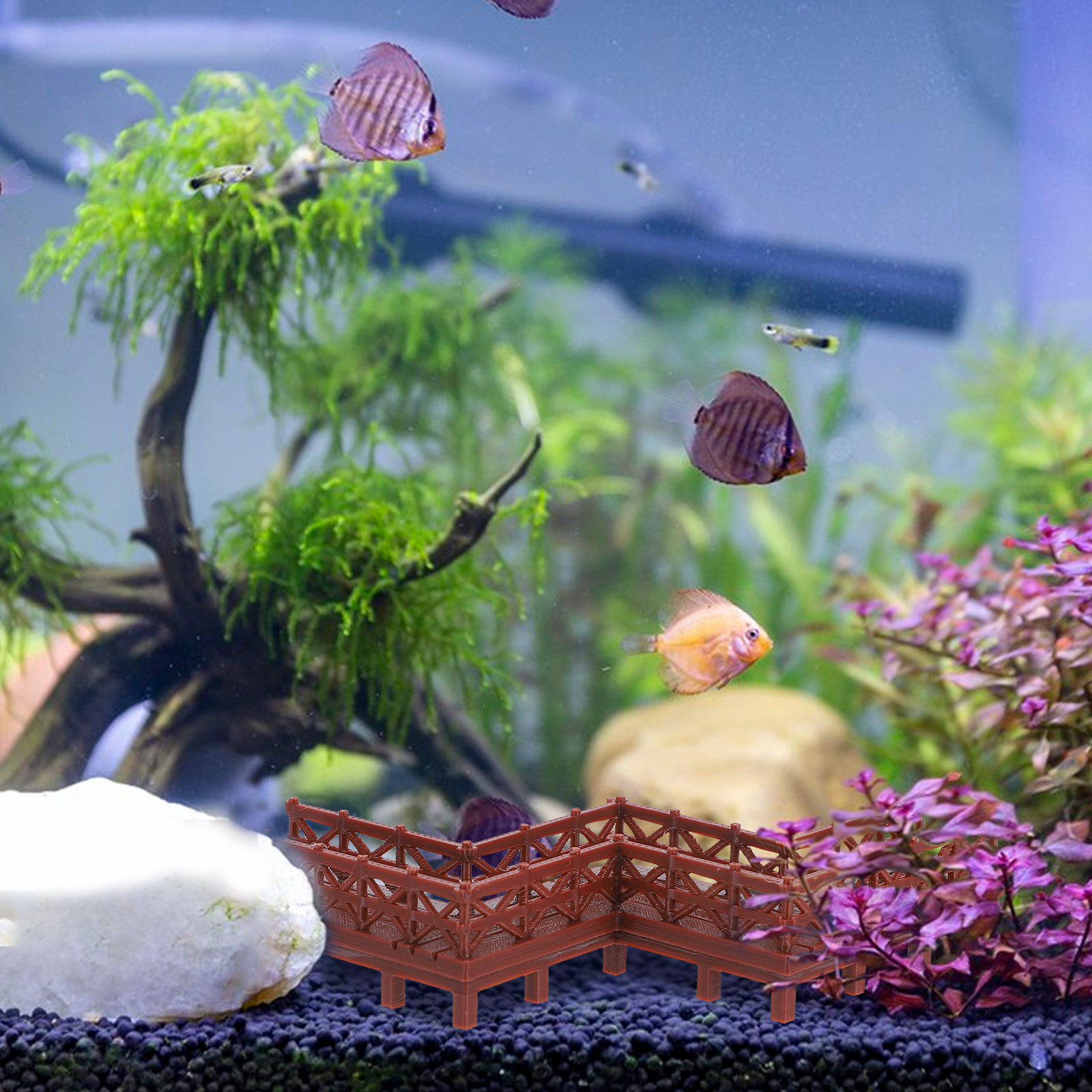 รูปปั้นสวนสะพานขนาดเล็ก ของตกแ - Bonsai Garden Set Up บทวิจารณ์และราคา