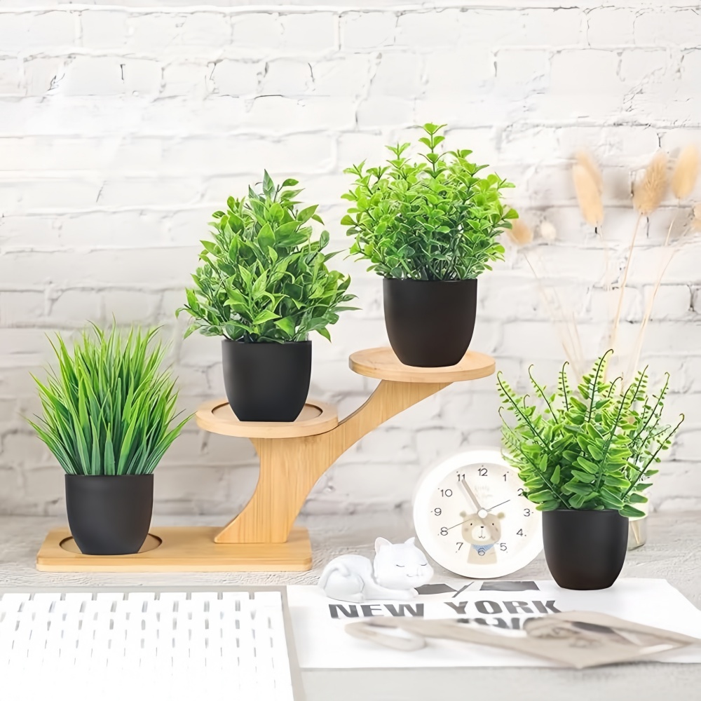 ชุดต้นไม้ประดิษฐ์ขนาดเล็ก 4 ชิ - Bonsai Garden Mini บทวิจารณ์และราคา