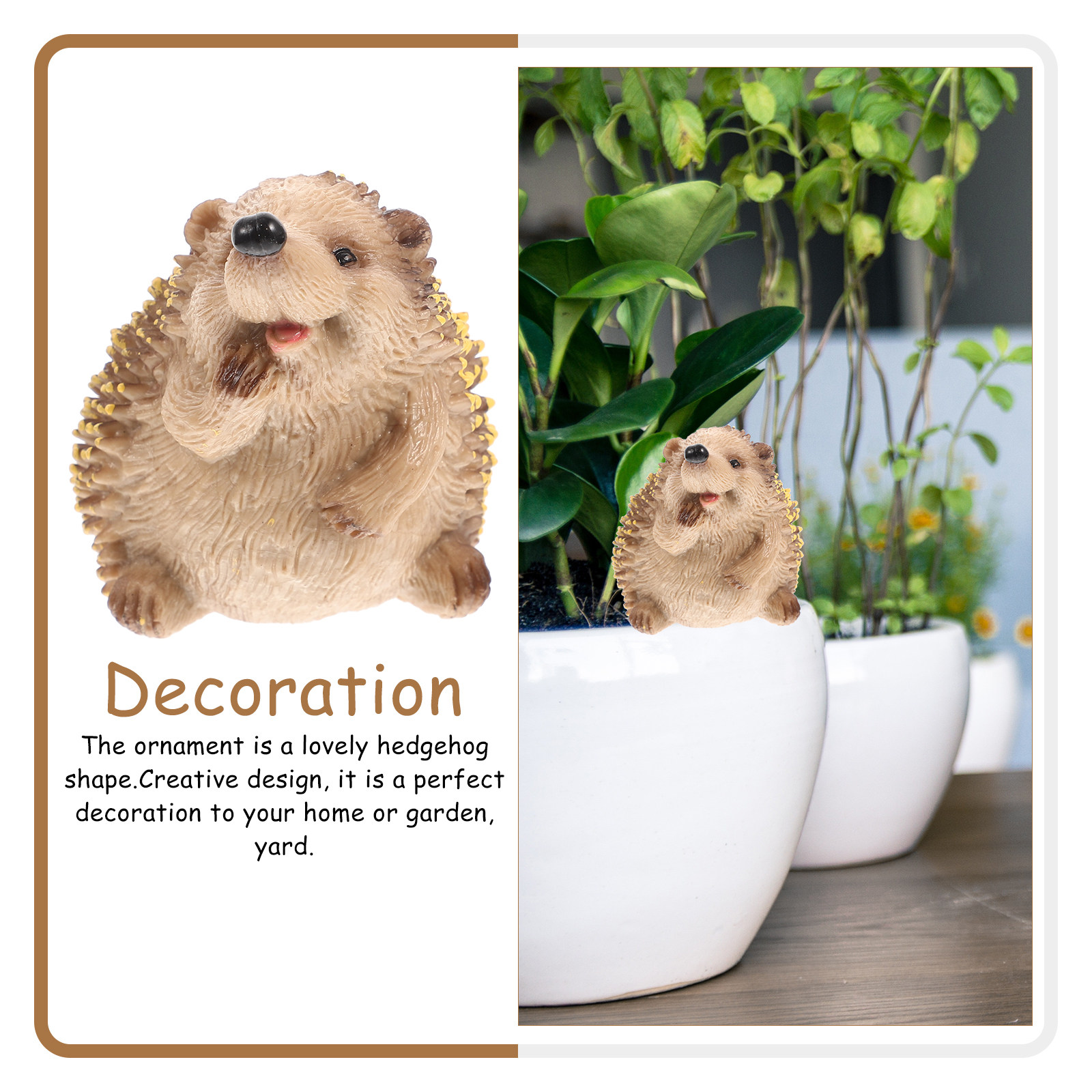 ประติมากรรมเม่นพลาสติกคุณภาพพร - Bonsai Garden Set Up บทวิจารณ์และราคา