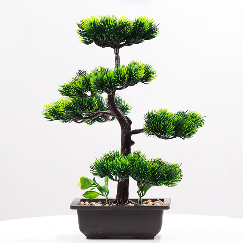 พืชประดิษฐ์ความงาม Pine Faux P - Bonsai Garden Zen บทวิจารณ์และราคา