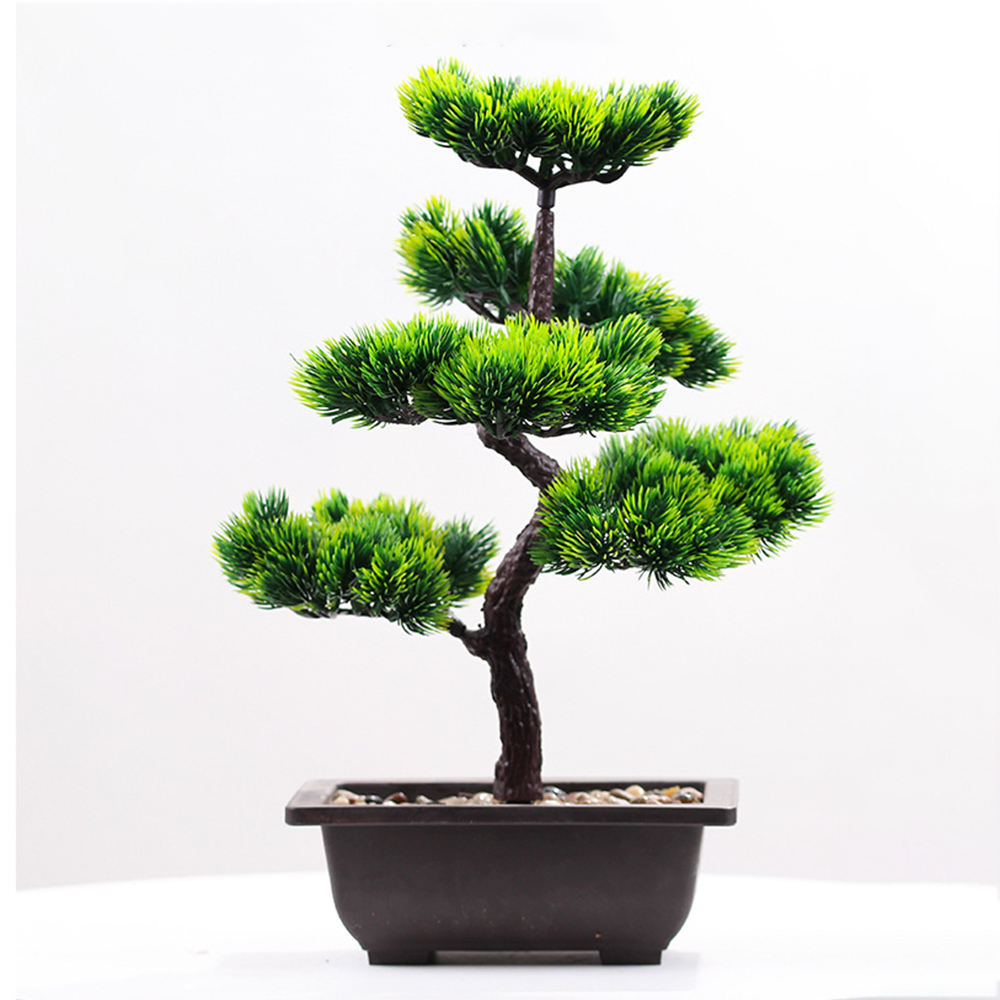 พืชประดิษฐ์ความงาม Pine Faux P - Bonsai Garden Zen บทวิจารณ์และราคา