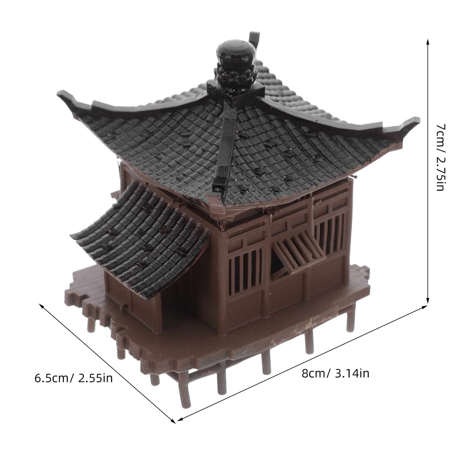 ศาลาเอเชียขนาดเล็กสำหรับตกแต่ง - Bonsai Garden Set Up บทวิจารณ์และราคา