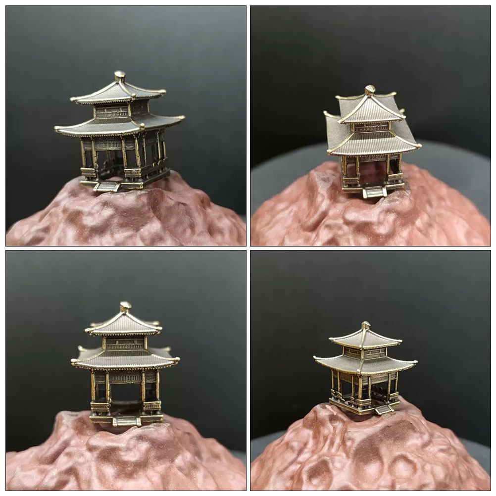 ของตกแต่งศาลาทองเหลืองสไตล์วิน - Bonsai Garden Set Up บทวิจารณ์และราคา