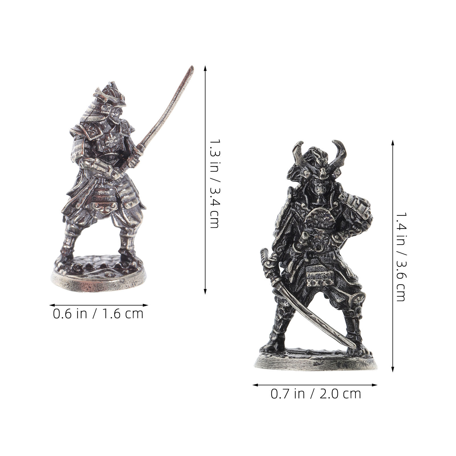 รูปปั้นนักรบซามูไรญี่ปุ่น 2 ชิ - Bonsai Garden For Desk บทวิจารณ์และราคา