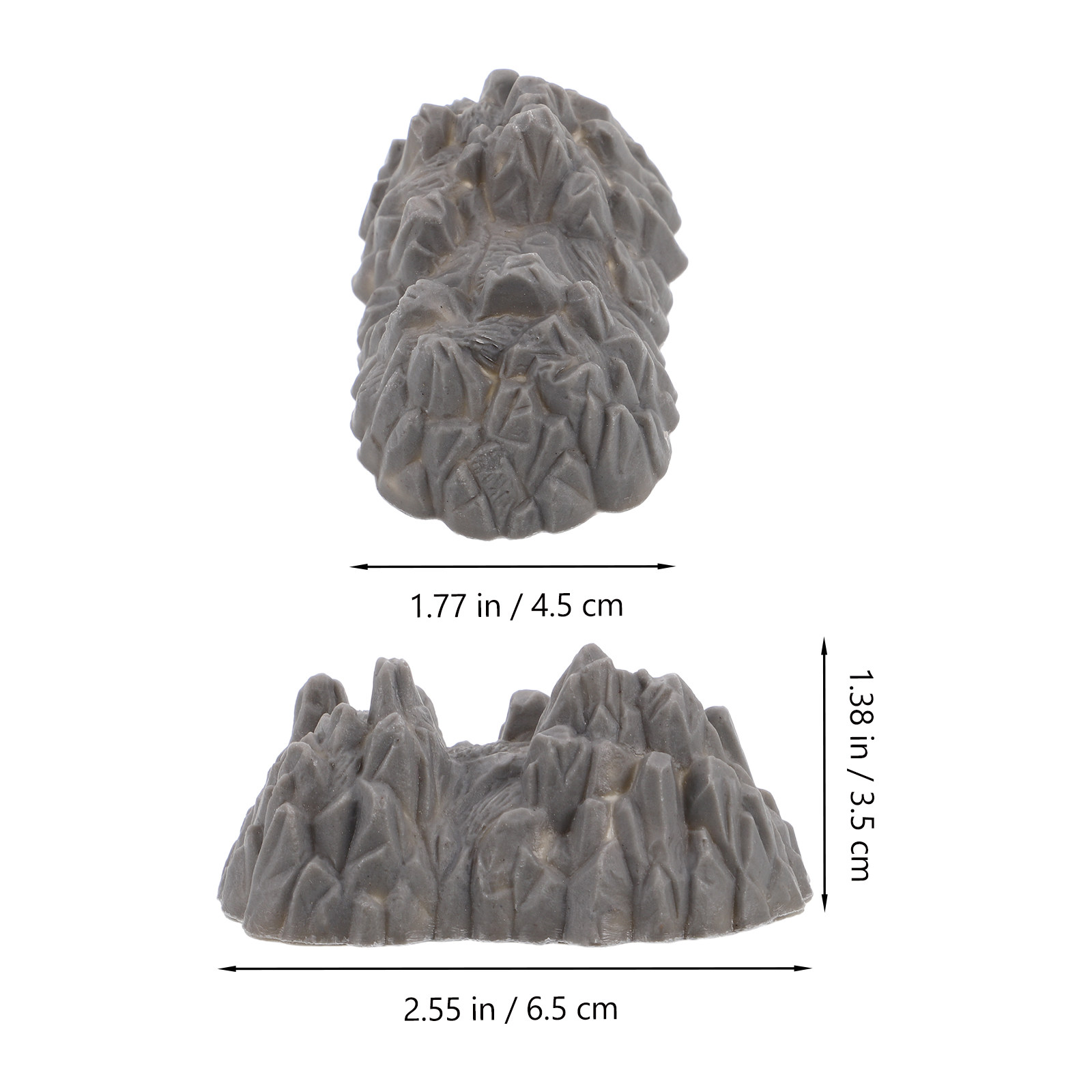 หินจำลองพลาสติกขนาดเล็ก 20 ชิ้ - Bonsai Garden Mini บทวิจารณ์และราคา